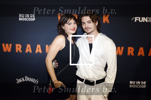 Amsterdam 2 september 2025
Premiere Wraak . Sophie Bouquet met vriend