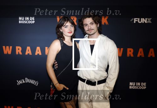 Amsterdam 2 september 2025
Premiere Wraak . Sophie Bouquet met vriend
