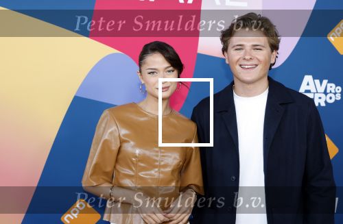 Hilversum 9 september 2025
NPO najaarspresentatie bij beeld en geluid . Stefania kwam met Matheu Hinzen