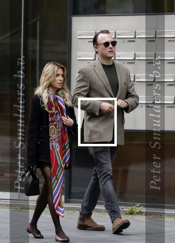 Amsterdam 27 september 2025
Sylvie Meis met haar nieuwe vriend Patrick Gruhn in Amsterdam op de zuidas .