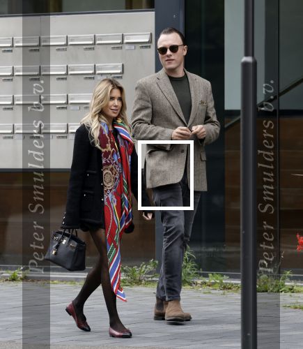 Amsterdam 27 september 2025
Sylvie Meis met haar nieuwe vriend Patrick Gruhn in Amsterdam op de zuidas .