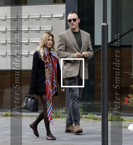Amsterdam 27 september 2025
Sylvie Meis met haar nieuwe vriend Patrick Gruhn in Amsterdam op de zuidas .
