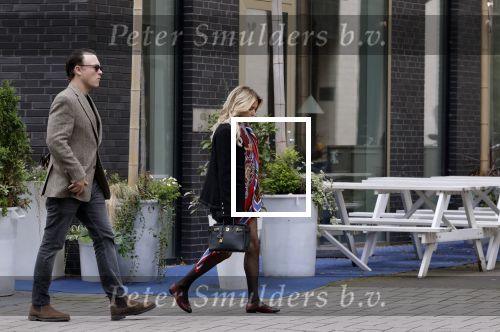 Amsterdam 27 september 2025
Sylvie Meis met haar nieuwe vriend Patrick Gruhn in Amsterdam op de zuidas .