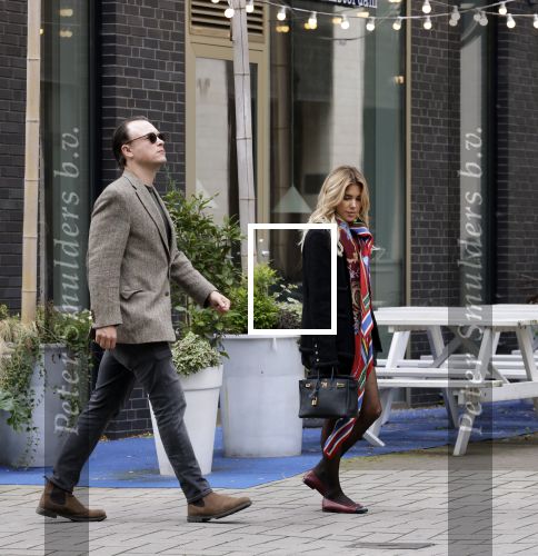 Amsterdam 27 september 2025
Sylvie Meis met haar nieuwe vriend Patrick Gruhn in Amsterdam op de zuidas .