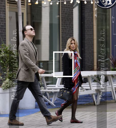 Amsterdam 27 september 2025
Sylvie Meis met haar nieuwe vriend Patrick Gruhn in Amsterdam op de zuidas .