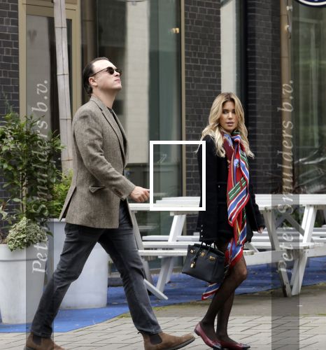 Amsterdam 27 september 2025
Sylvie Meis met haar nieuwe vriend Patrick Gruhn in Amsterdam op de zuidas .