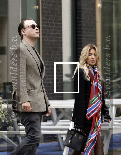 Amsterdam 27 september 2025
Sylvie Meis met haar nieuwe vriend Patrick Gruhn in Amsterdam op de zuidas .