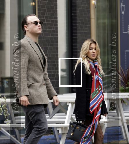 Amsterdam 27 september 2025
Sylvie Meis met haar nieuwe vriend Patrick Gruhn in Amsterdam op de zuidas .