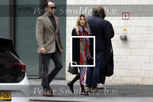Amsterdam 27 september 2025
Sylvie Meis met haar nieuwe vriend Patrick Gruhn in Amsterdam op de zuidas .