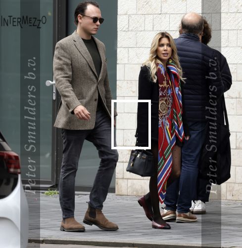 Amsterdam 27 september 2025
Sylvie Meis met haar nieuwe vriend Patrick Gruhn in Amsterdam op de zuidas .