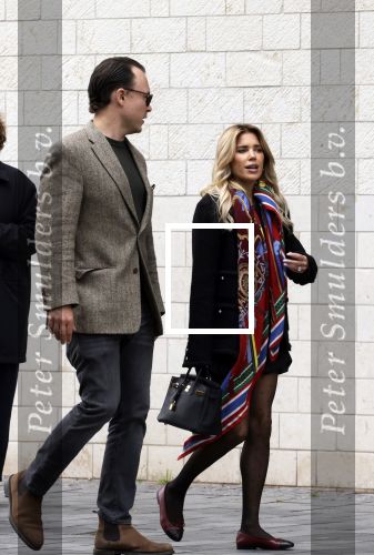 Amsterdam 27 september 2025
Sylvie Meis met haar nieuwe vriend Patrick Gruhn in Amsterdam op de zuidas .