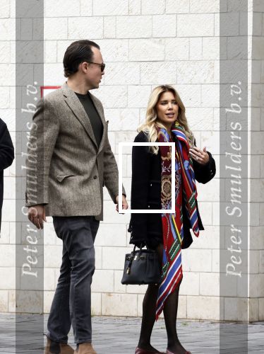 Amsterdam 27 september 2025
Sylvie Meis met haar nieuwe vriend Patrick Gruhn in Amsterdam op de zuidas .