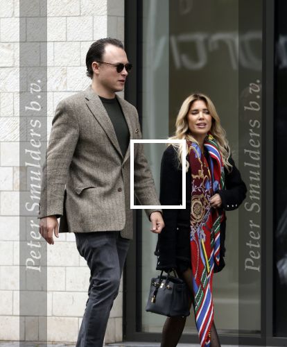 Amsterdam 27 september 2025
Sylvie Meis met haar nieuwe vriend Patrick Gruhn in Amsterdam op de zuidas .