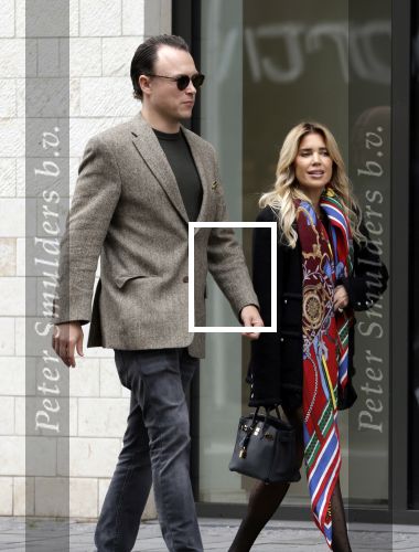 Amsterdam 27 september 2025
Sylvie Meis met haar nieuwe vriend Patrick Gruhn in Amsterdam op de zuidas .