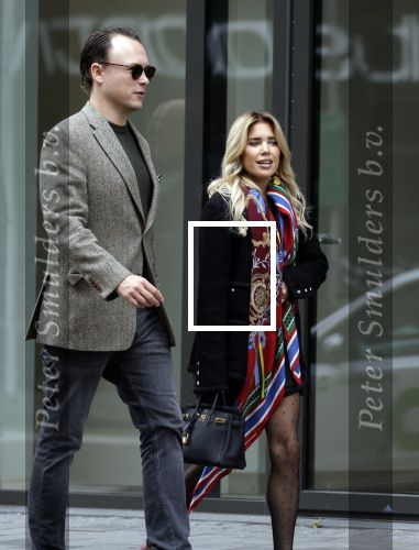 Amsterdam 27 september 2025
Sylvie Meis met haar nieuwe vriend Patrick Gruhn in Amsterdam op de zuidas .
