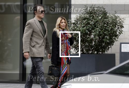 Amsterdam 27 september 2025
Sylvie Meis met haar nieuwe vriend Patrick Gruhn in Amsterdam op de zuidas .
