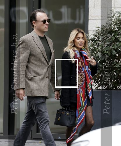 Amsterdam 27 september 2025
Sylvie Meis met haar nieuwe vriend Patrick Gruhn in Amsterdam op de zuidas .