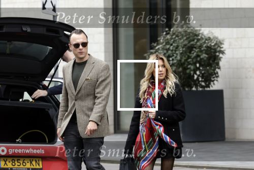 Amsterdam 27 september 2025
Sylvie Meis met haar nieuwe vriend Patrick Gruhn in Amsterdam op de zuidas .