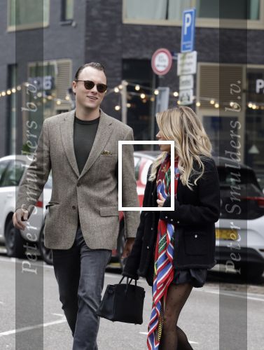 Amsterdam 27 september 2025
Sylvie Meis met haar nieuwe vriend Patrick Gruhn in Amsterdam op de zuidas .