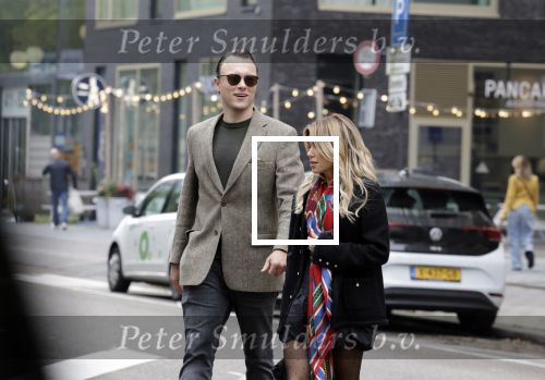 Amsterdam 27 september 2025
Sylvie Meis met haar nieuwe vriend Patrick Gruhn in Amsterdam op de zuidas .