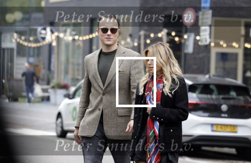 Amsterdam 27 september 2025
Sylvie Meis met haar nieuwe vriend Patrick Gruhn in Amsterdam op de zuidas .
