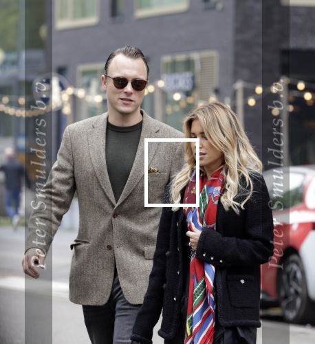 Amsterdam 27 september 2025
Sylvie Meis met haar nieuwe vriend Patrick Gruhn in Amsterdam op de zuidas .