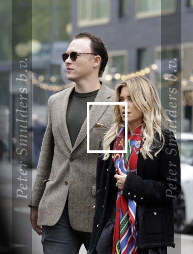Amsterdam 27 september 2025
Sylvie Meis met haar nieuwe vriend Patrick Gruhn in Amsterdam op de zuidas .