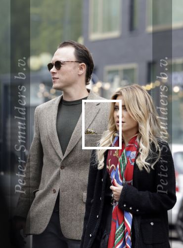 Amsterdam 27 september 2025
Sylvie Meis met haar nieuwe vriend Patrick Gruhn in Amsterdam op de zuidas .