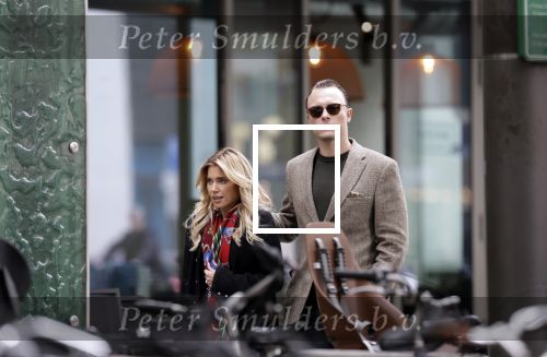 Amsterdam 27 september 2025
Sylvie Meis met haar nieuwe vriend Patrick Gruhn in Amsterdam op de zuidas .