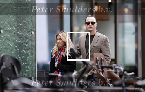 Amsterdam 27 september 2025
Sylvie Meis met haar nieuwe vriend Patrick Gruhn in Amsterdam op de zuidas .