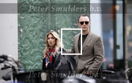 Amsterdam 27 september 2025
Sylvie Meis met haar nieuwe vriend Patrick Gruhn in Amsterdam op de zuidas .