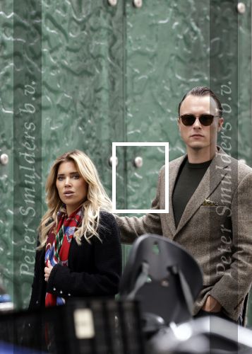 Amsterdam 27 september 2025
Sylvie Meis met haar nieuwe vriend Patrick Gruhn in Amsterdam op de zuidas .