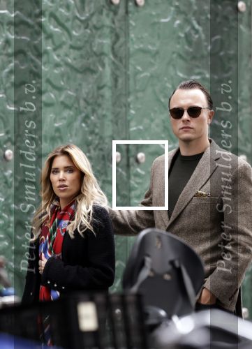 Amsterdam 27 september 2025
Sylvie Meis met haar nieuwe vriend Patrick Gruhn in Amsterdam op de zuidas .