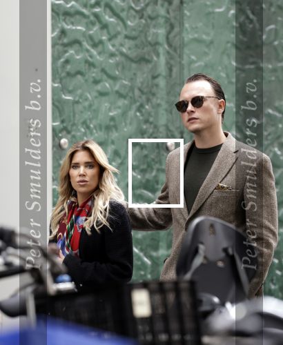 Amsterdam 27 september 2025
Sylvie Meis met haar nieuwe vriend Patrick Gruhn in Amsterdam op de zuidas .