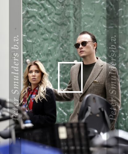 Amsterdam 27 september 2025
Sylvie Meis met haar nieuwe vriend Patrick Gruhn in Amsterdam op de zuidas .