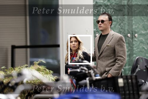 Amsterdam 27 september 2025
Sylvie Meis met haar nieuwe vriend Patrick Gruhn in Amsterdam op de zuidas .