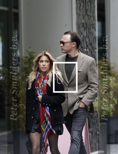 Amsterdam 27 september 2025
Sylvie Meis met haar nieuwe vriend Patrick Gruhn in Amsterdam op de zuidas .