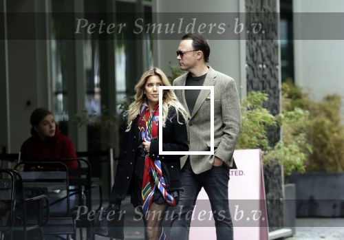 Amsterdam 27 september 2025
Sylvie Meis met haar nieuwe vriend Patrick Gruhn in Amsterdam op de zuidas .