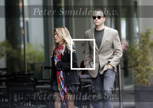 Amsterdam 27 september 2025
Sylvie Meis met haar nieuwe vriend Patrick Gruhn in Amsterdam op de zuidas .