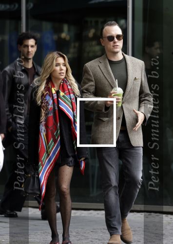 Amsterdam 27 september 2025
Sylvie Meis met haar nieuwe vriend Patrick Gruhn in Amsterdam op de zuidas .