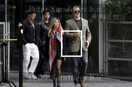 Amsterdam 27 september 2025
Sylvie Meis met haar nieuwe vriend Patrick Gruhn in Amsterdam op de zuidas .