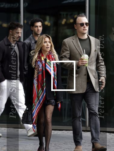 Amsterdam 27 september 2025
Sylvie Meis met haar nieuwe vriend Patrick Gruhn in Amsterdam op de zuidas .