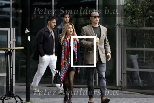 Amsterdam 27 september 2025
Sylvie Meis met haar nieuwe vriend Patrick Gruhn in Amsterdam op de zuidas .