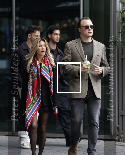 Amsterdam 27 september 2025
Sylvie Meis met haar nieuwe vriend Patrick Gruhn in Amsterdam op de zuidas .