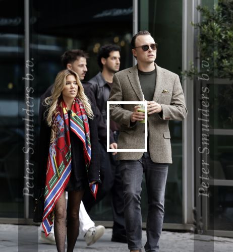 Amsterdam 27 september 2025
Sylvie Meis met haar nieuwe vriend Patrick Gruhn in Amsterdam op de zuidas .