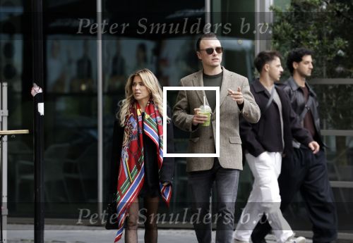 Amsterdam 27 september 2025
Sylvie Meis met haar nieuwe vriend Patrick Gruhn in Amsterdam op de zuidas .