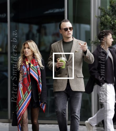 Amsterdam 27 september 2025
Sylvie Meis met haar nieuwe vriend Patrick Gruhn in Amsterdam op de zuidas .