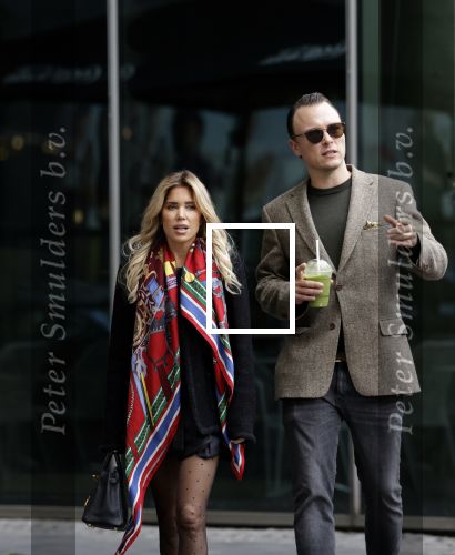 Amsterdam 27 september 2025
Sylvie Meis met haar nieuwe vriend Patrick Gruhn in Amsterdam op de zuidas .