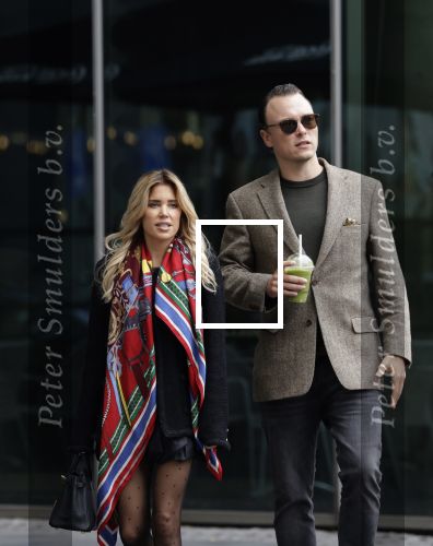Amsterdam 27 september 2025
Sylvie Meis met haar nieuwe vriend Patrick Gruhn in Amsterdam op de zuidas .