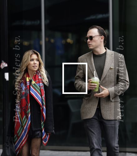 Amsterdam 27 september 2025
Sylvie Meis met haar nieuwe vriend Patrick Gruhn in Amsterdam op de zuidas .